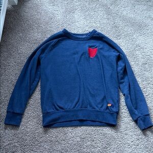 Women’s aviator nation heart crew neck